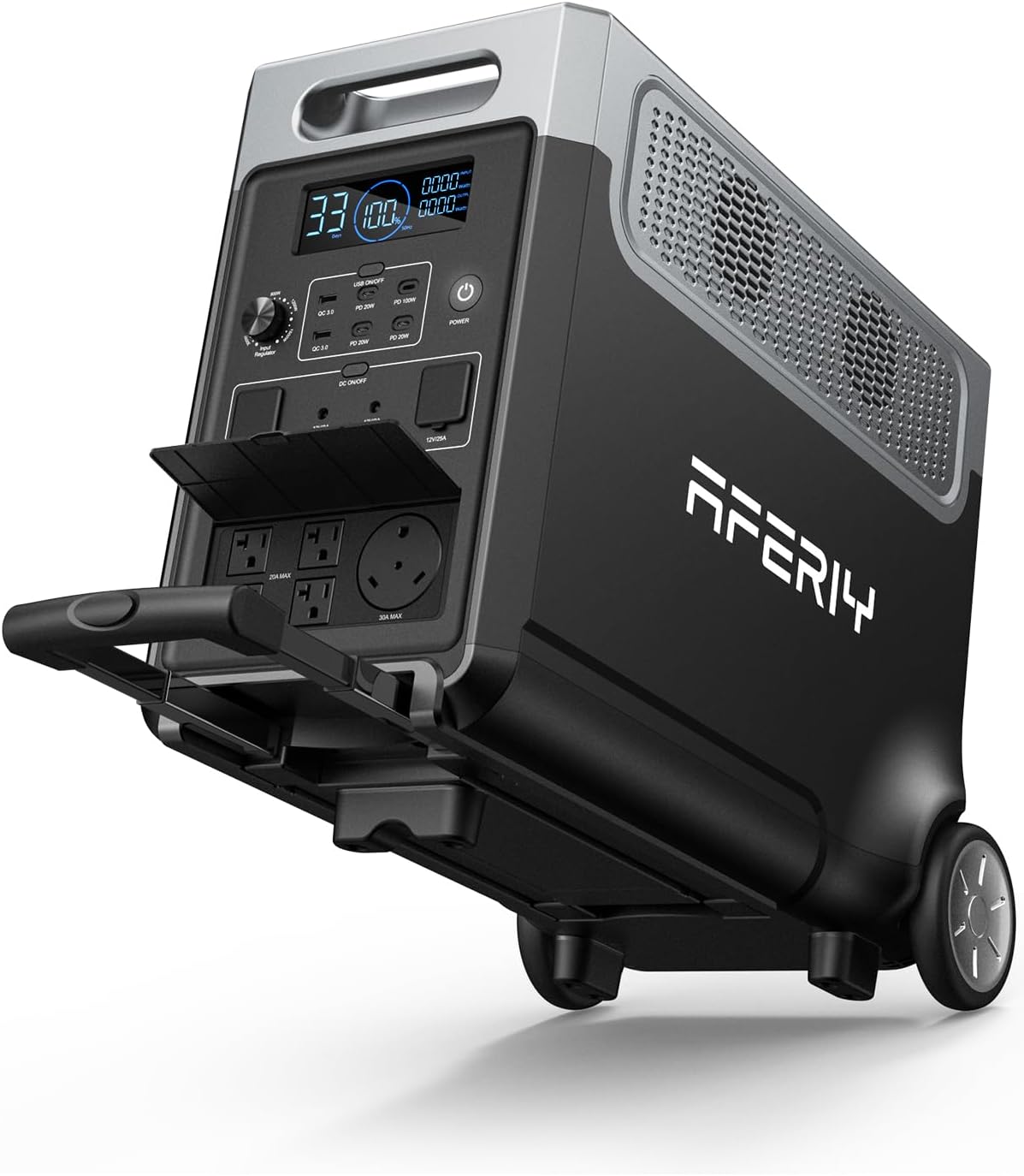AFERIY 3840Wh Portable Power Station (Expandable to 11.5kWh)