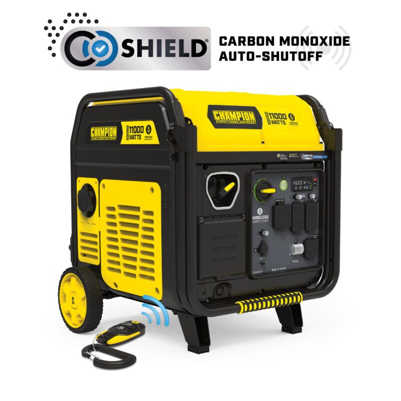 Large portable home-backup generator