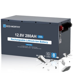ECO-WORTHY EnergyRock 12V 280Ah LiFePO4 Battery (Metal Case)