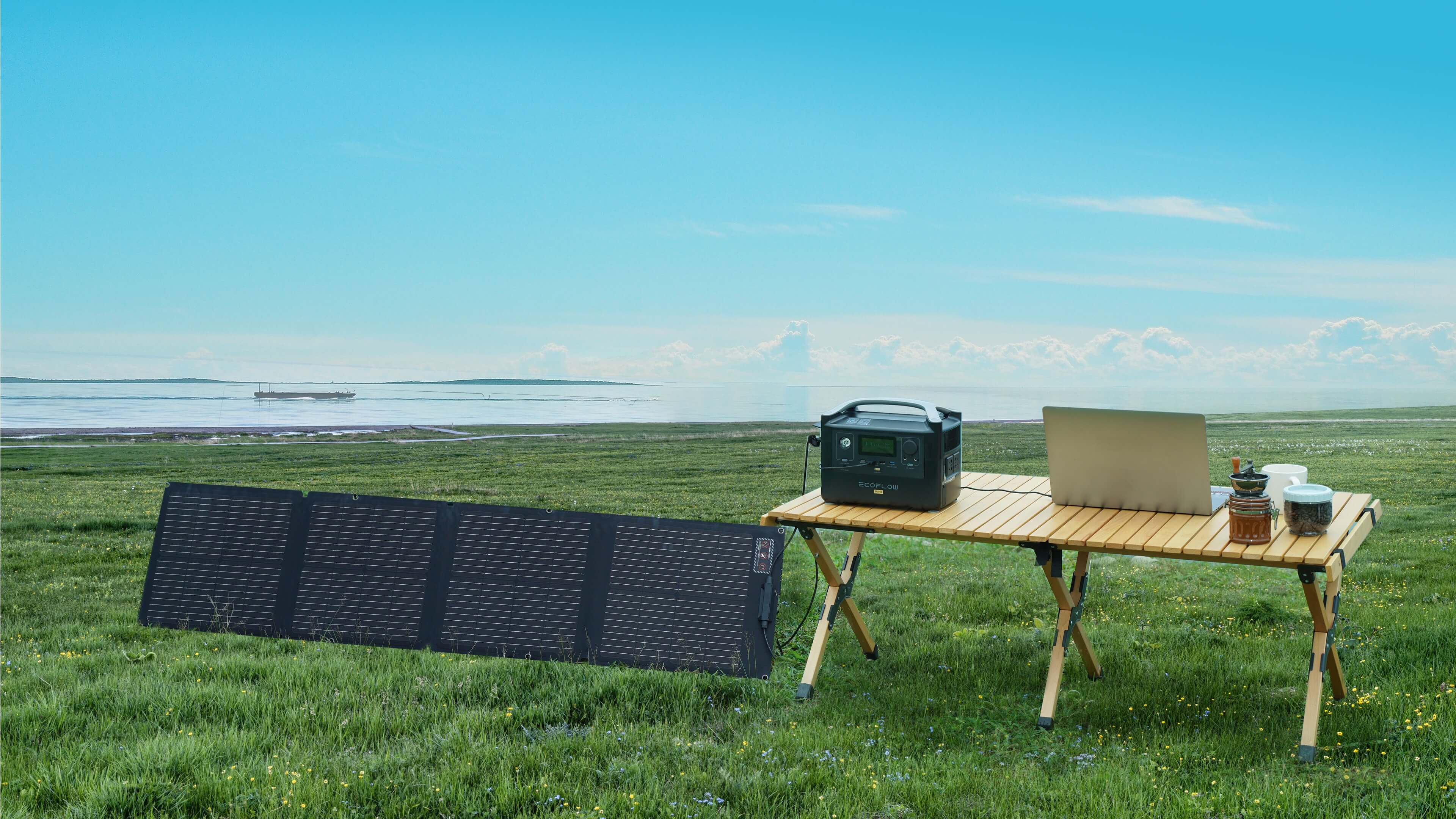 EF ECOFLOW 110W Portable Solar Panel