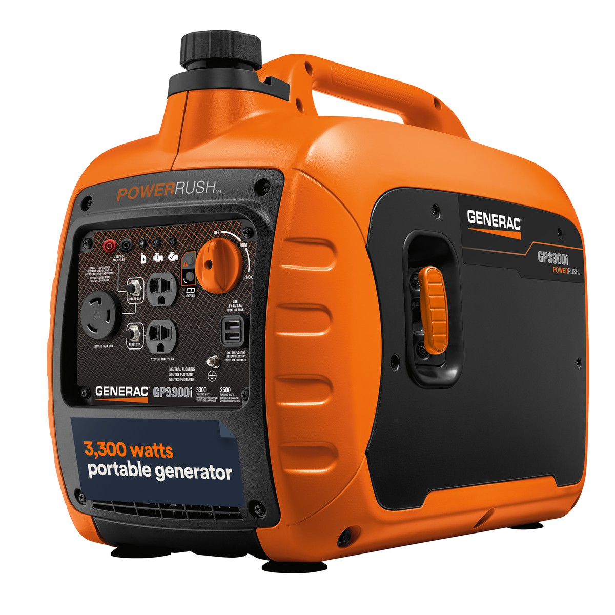 Portable inverter generator