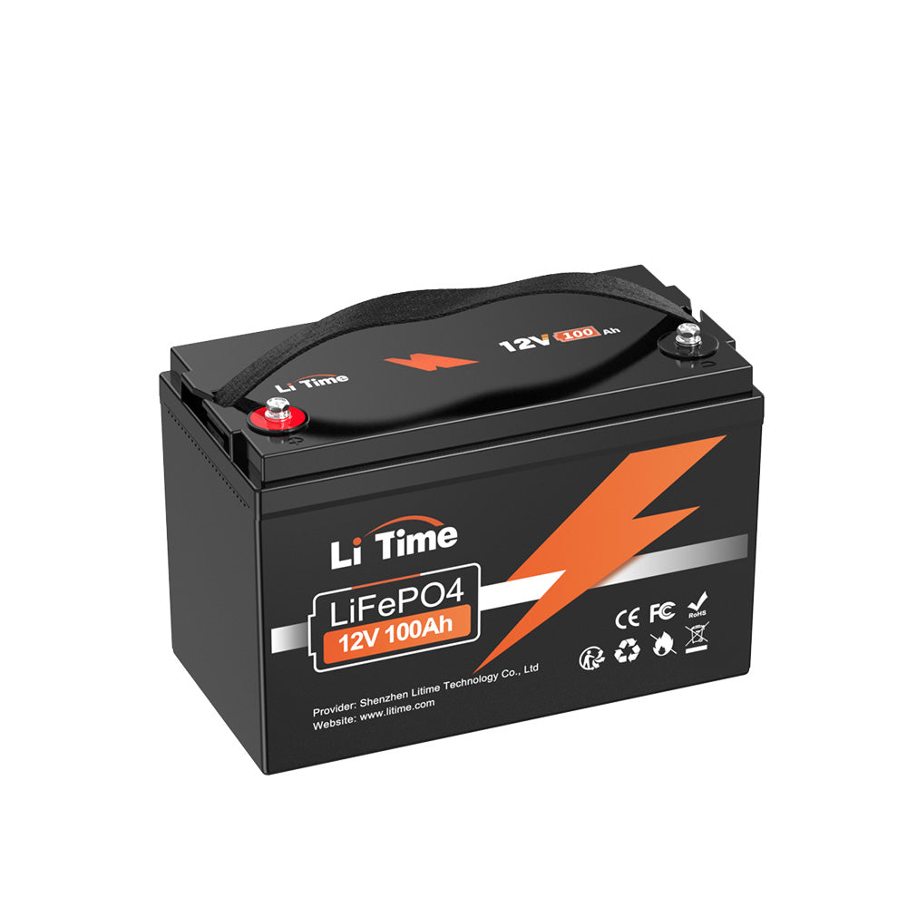 12V 100Ah LiFePO4 battery for shed solar storage