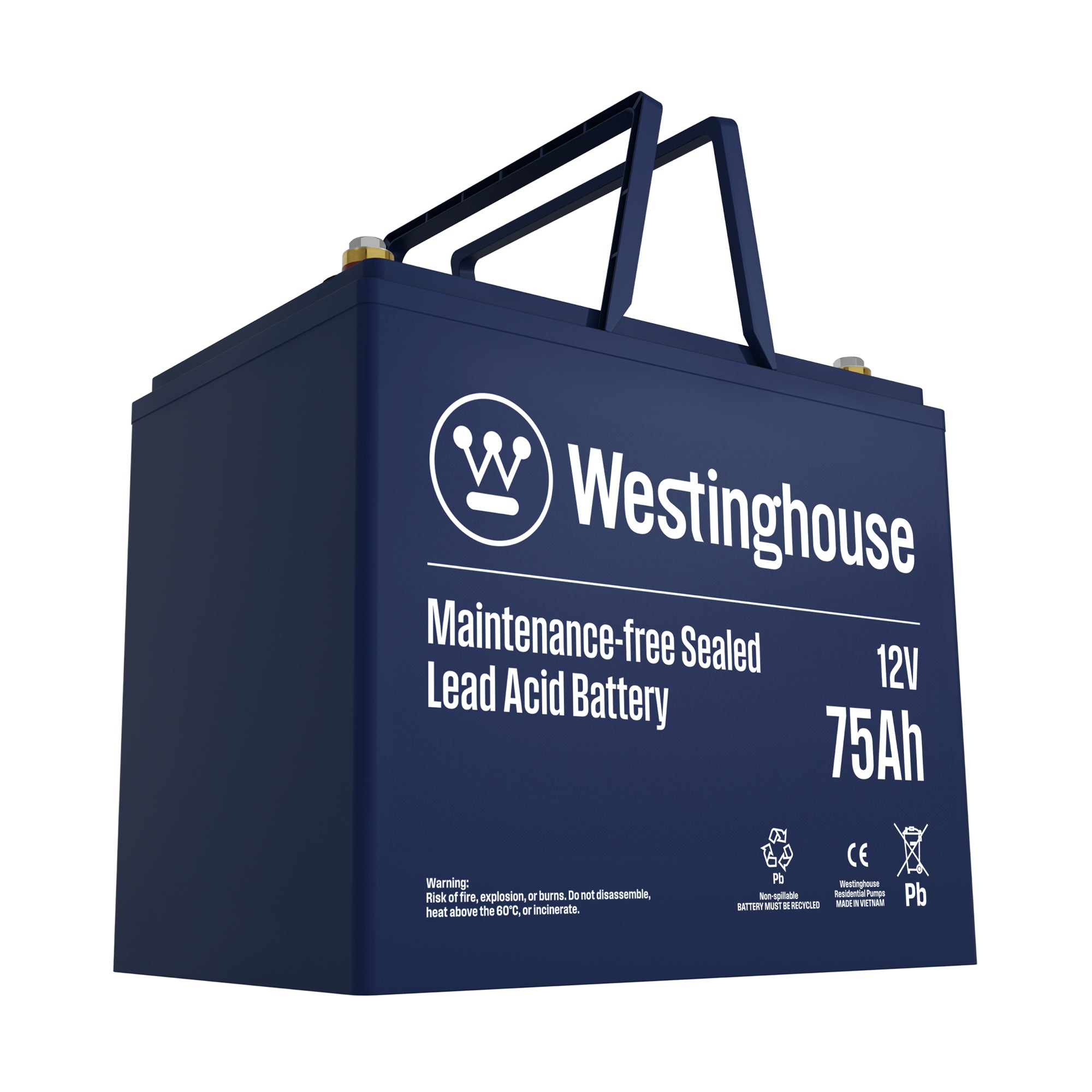 Westinghouse 12V 75Ah AGM Sump Pump Battery